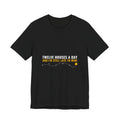 Twelve Houses A Day And I'm Still Late To Mine — Home Health Aide Tee (Dark Garments)